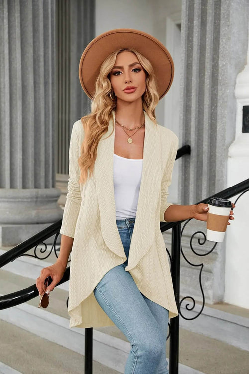 Gilet Long Fluide Siloé Lucie
