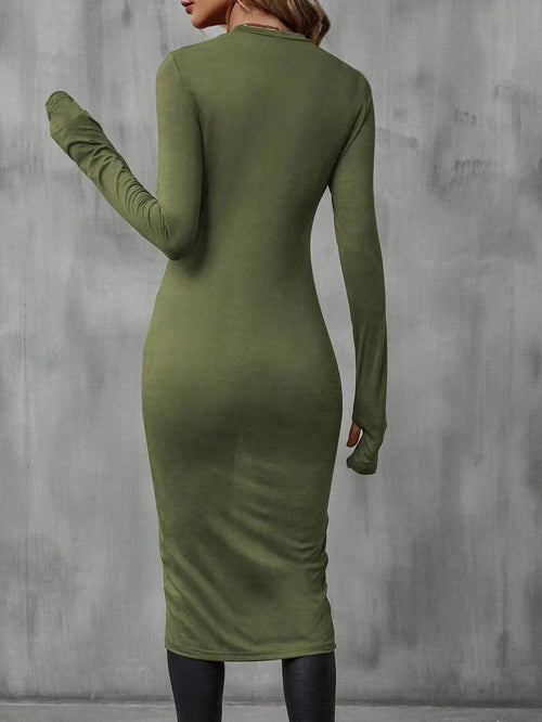 Haut Long Asymétrique Croisé Isabeau