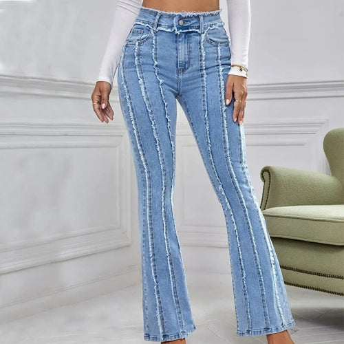 Jean Flare Taille Haute Liané