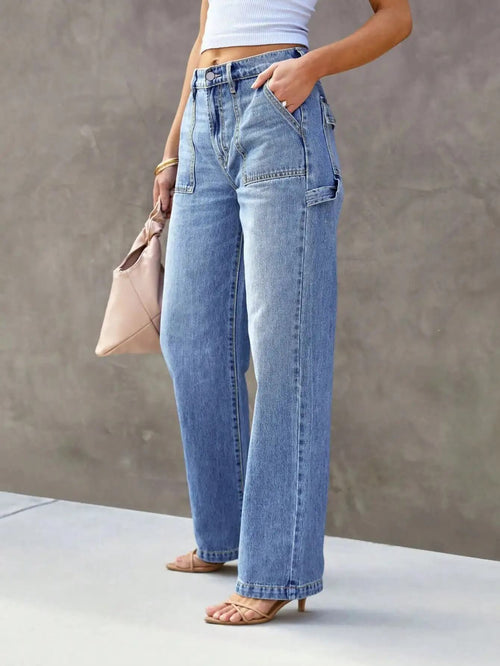 Jean Large Taille Haute Izelle