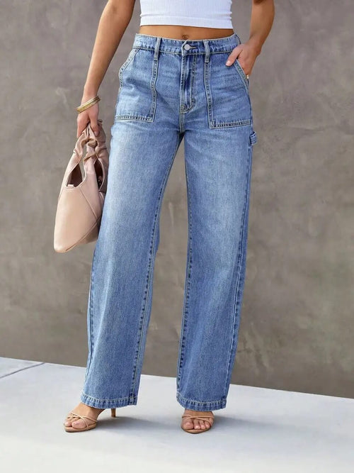 Jean Large Taille Haute Izelle
