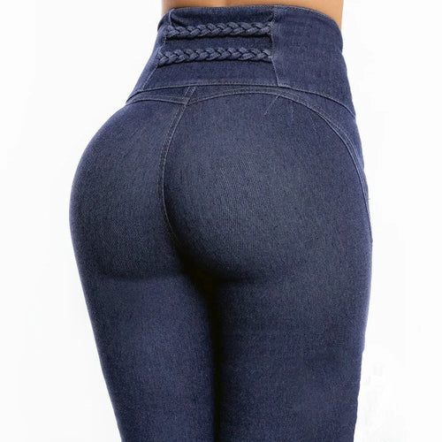 Jean Skinny Push-Up Taille Haute Salyne