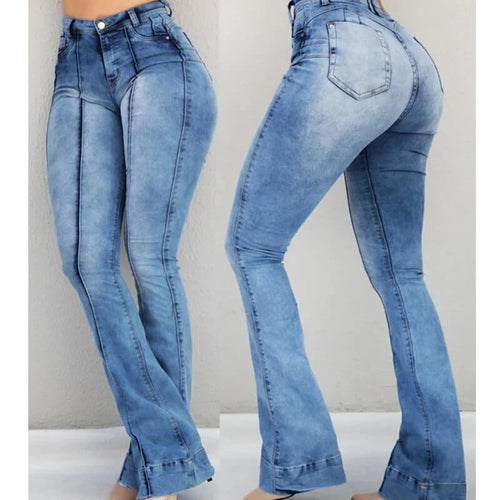 Jean Taille Haute Flare Cyndra