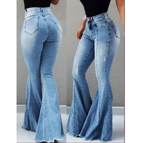 Jean Taille Haute Flare Cyndra