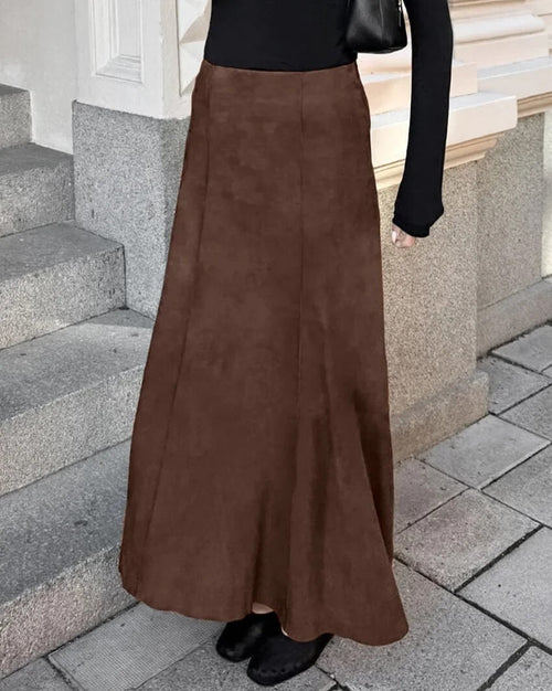 Jupe Longue Évasée Taille Haute Égérie