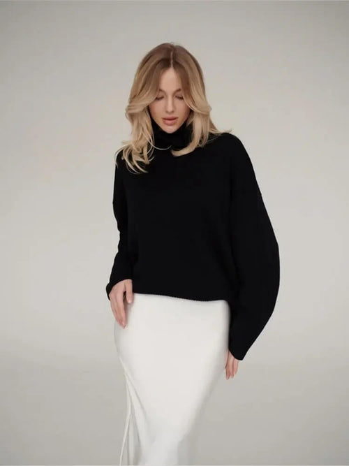 Jupe Longue Satinée Taille Haute Clarisse
