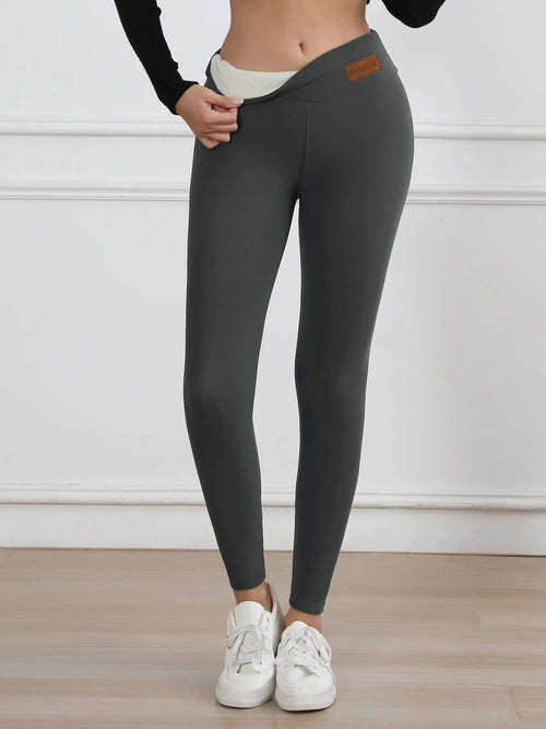 Legging Polaire Gainant Brocéliande - Gris / 34