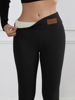 Legging Polaire Gainant Brocéliande - Noir / 34