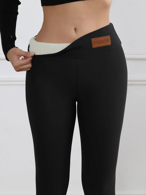 Legging Polaire Gainant Brocéliande - Noir / 34