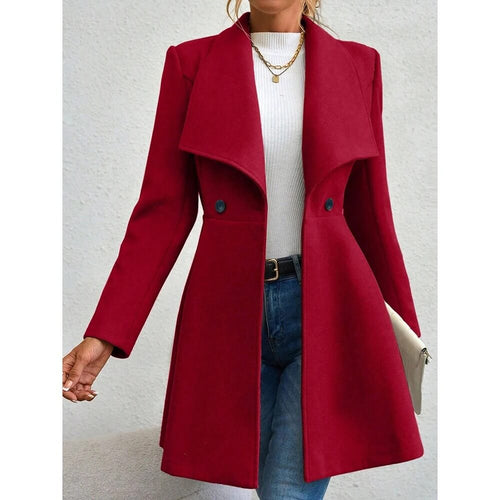 Manteau Mi-long Croisé Elsa