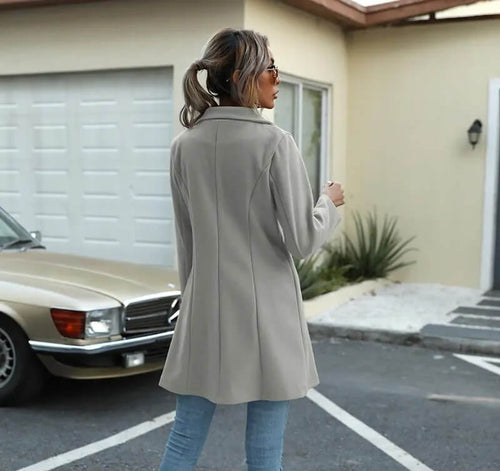 Manteau Trench Chic à Double Boutonnage Nina