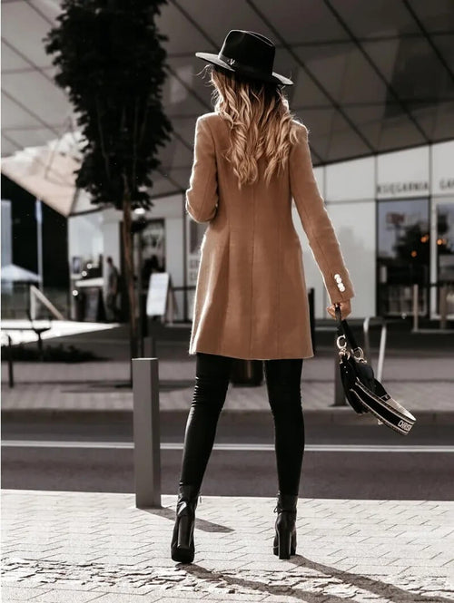Manteau Trench Chic à Double Boutonnage Nina