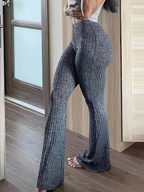 Pantalon Évasé Stretch Bohème