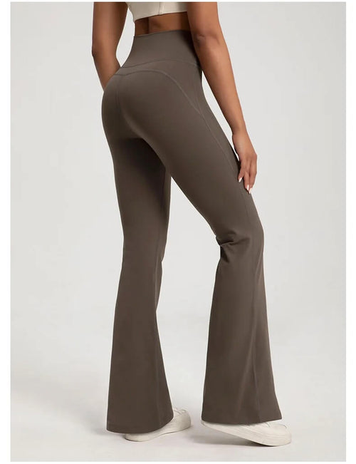 Pantalon Évasé Taille Haute Babette