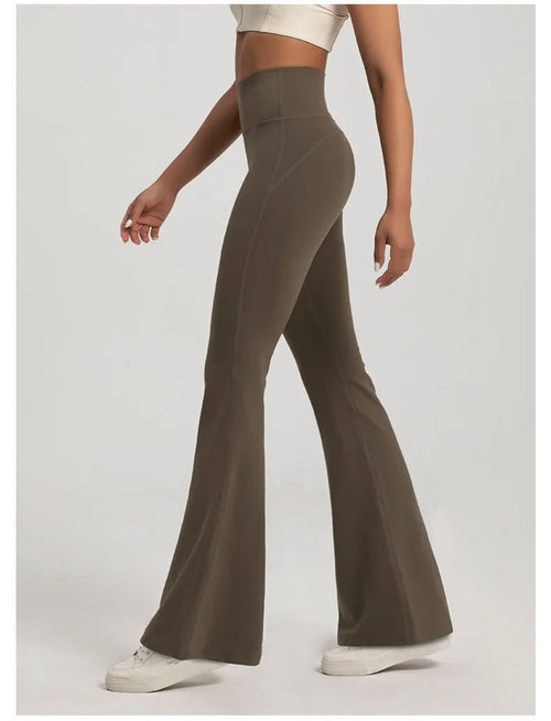 Pantalon Évasé Taille Haute Babette