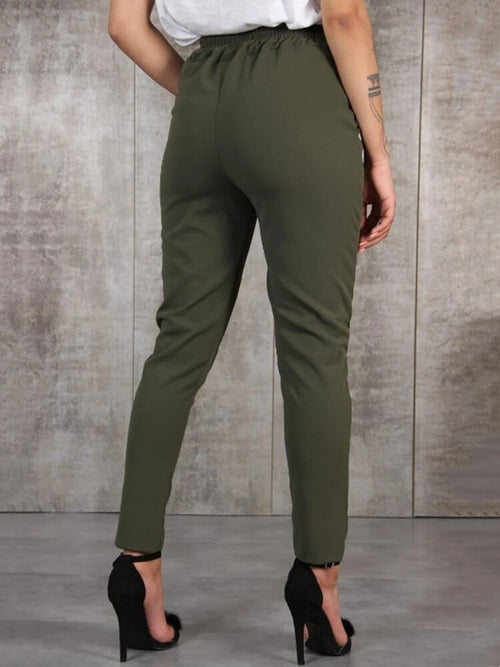 Pantalon Fuselé Taille Haute Arabelle