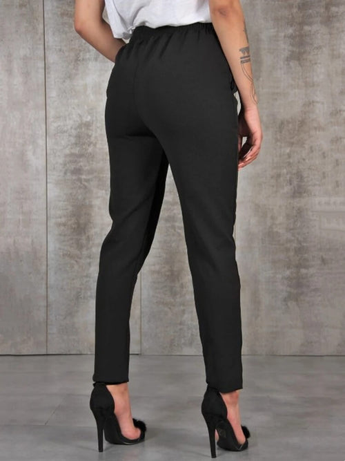 Pantalon Fuselé Taille Haute Arabelle