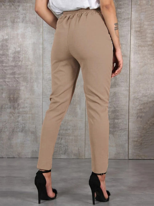 Pantalon Fuselé Taille Haute Arabelle