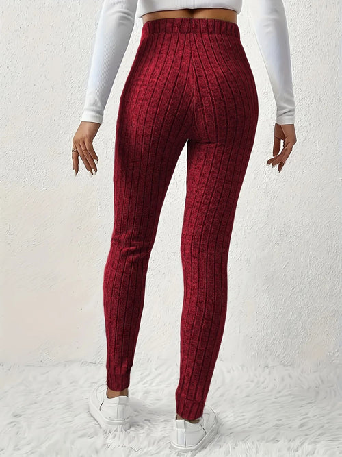 Pantalon Jogger en Maille Côtelée Belle-Île