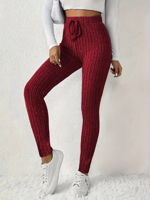 Pantalon Jogger en Maille Côtelée Belle-Île