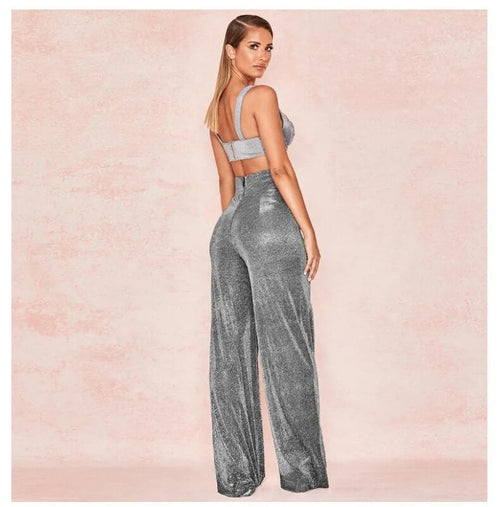 Pantalon Large Scintillant Yloria