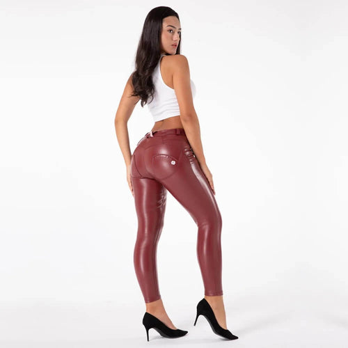 Pantalon Taille Haute Galbant Paloma - Rouge / 34