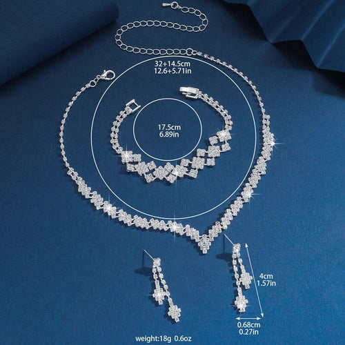 Parure 3 Pièces Mérope - Argent