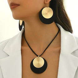 Parure de Bijoux 2 Pièces Tatienne - Noir