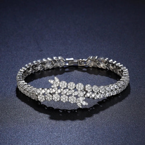 Parure de Bijoux 4 Pièces Mélisande - Argent