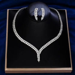 Parure de Bijoux 4 Pièces Mélisande - Argent