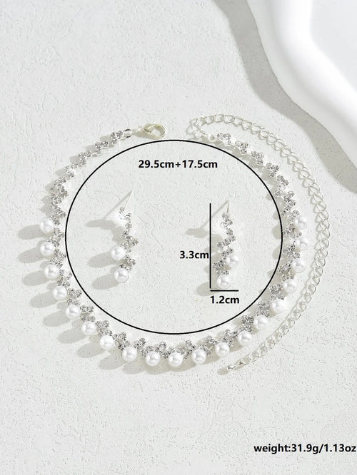 Parure de Bijoux Mirabelle - Argent
