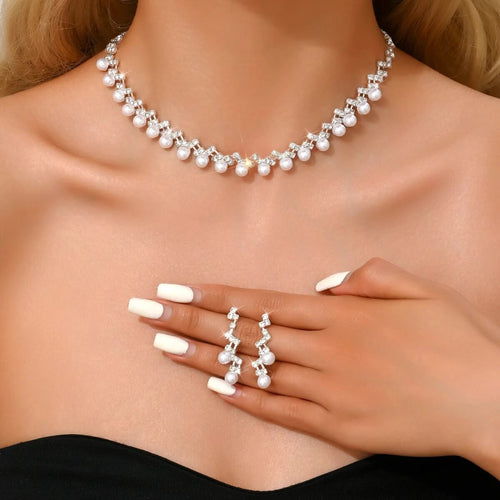 Parure de Bijoux Mirabelle - Argent
