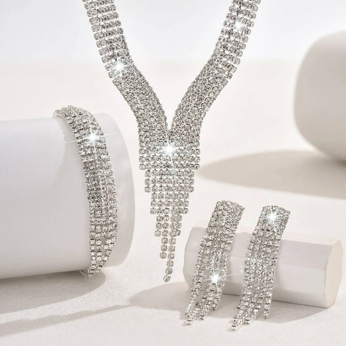 Parure de Bijoux Nymphéa - Argent
