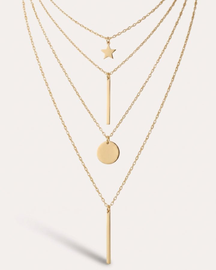 Velira Layered Necklace - Onyxelle