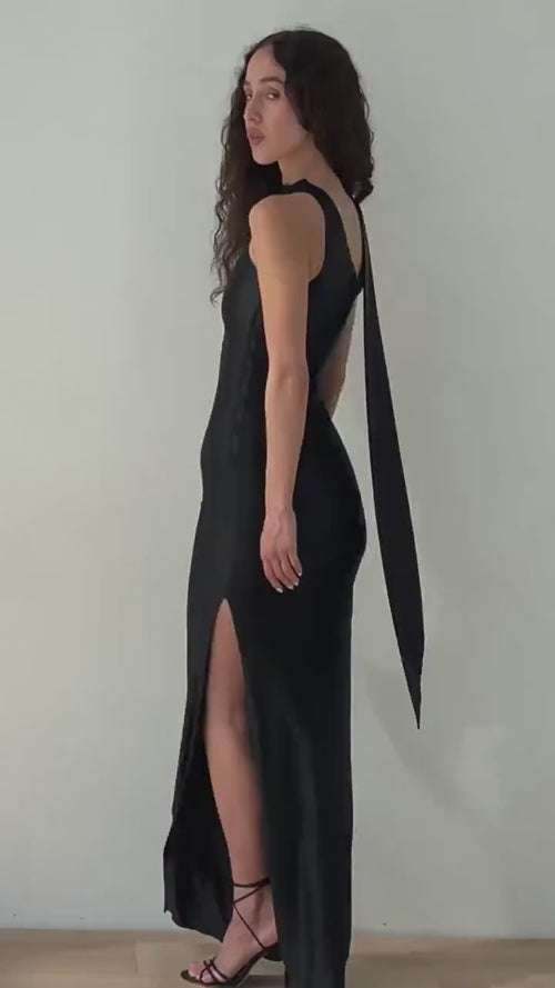 Robe Longue Asymétrique Adélie