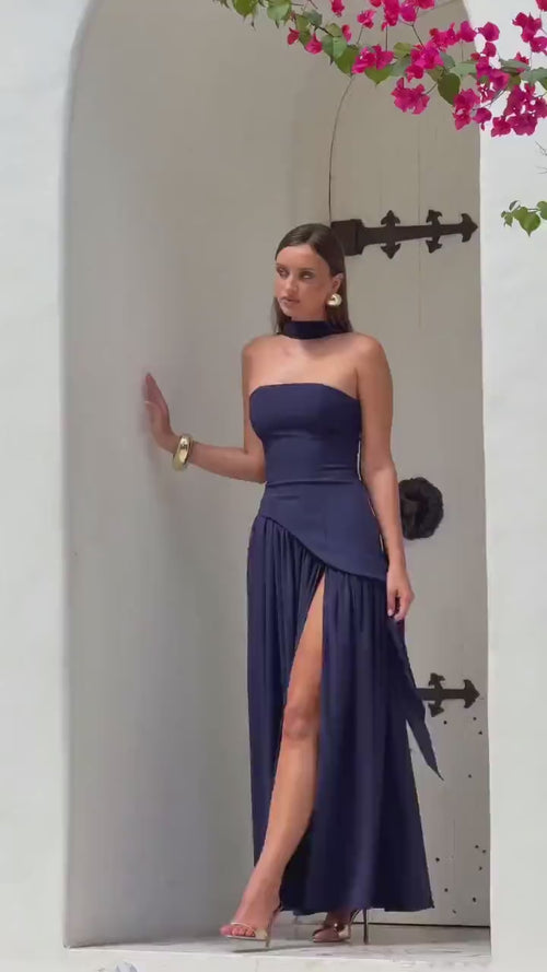 Robe Longue de Soirée Bustier Océane