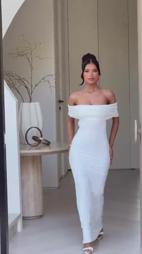 Robe Longue Épaules Dénudées Calista