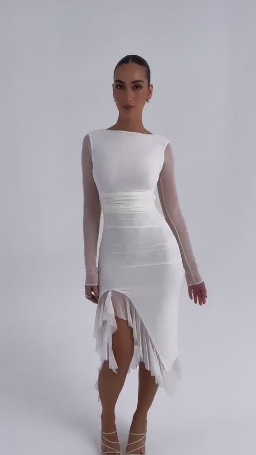 Robe Midi Asymétrique Diane