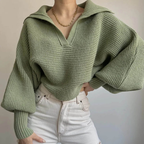 Pull Court en Maille à Col Polo Sylarie