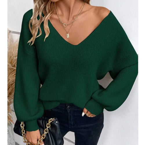 Pull en Maille à Dos Nu Jovelle