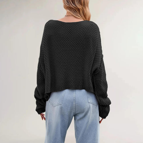 Pull en Maille Torsadée Sélina