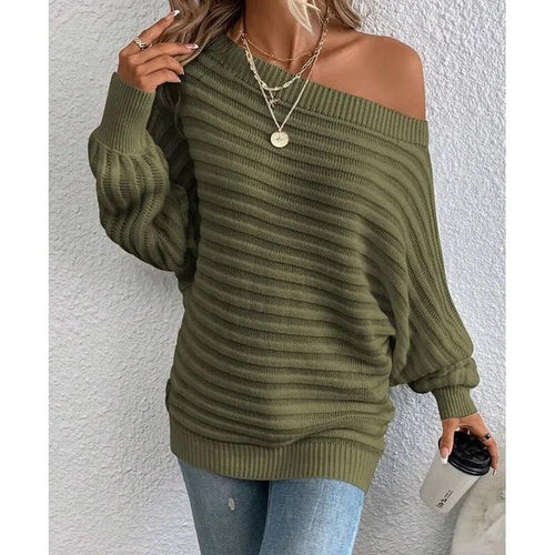 Pull Oversize en Maille Asymétrique Armelle