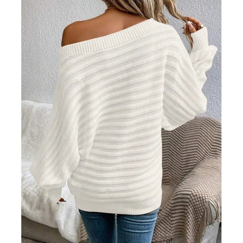 Pull Oversize en Maille Asymétrique Armelle