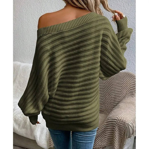 Pull Oversize en Maille Asymétrique Armelle