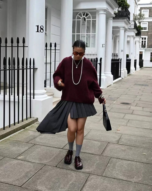 Pull Oversize en Maille Douce Seralys