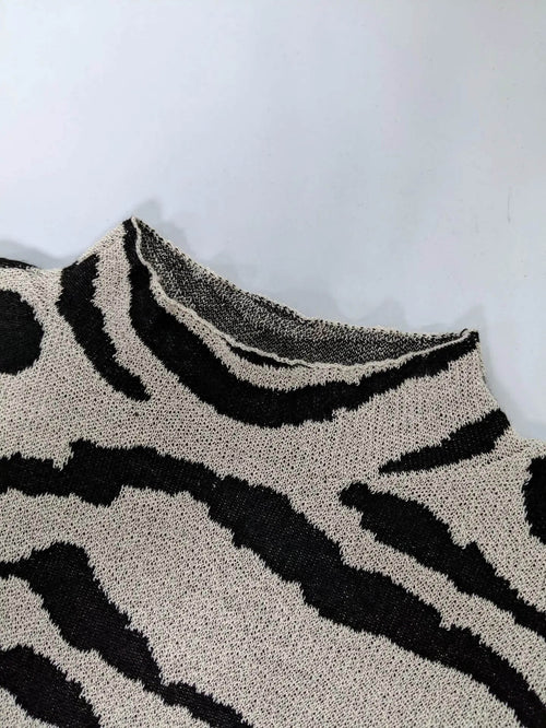 Pull Oversize Zébré Elysira