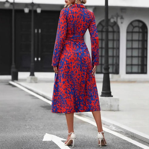 Robe Chemise Midi Imprimée Amalfi
