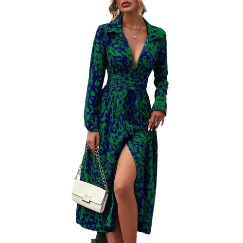 Robe Chemise Midi Imprimée Amalfi