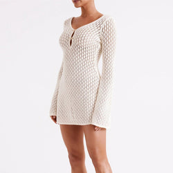 Robe Courte en Crochet Aléria