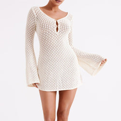 Robe Courte en Crochet Aléria